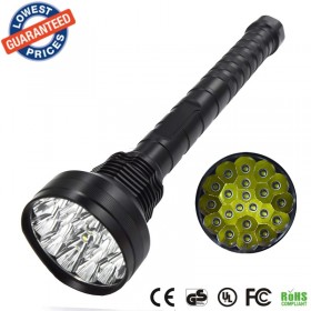 AloneFire HF21 Powerful 21T6 Super Bright 21000LM 21x CREE XMLT6 LED Flashlight Torch Tactical Hunting