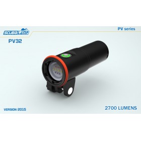 Scubalamp Pv32 Underwater photogarphy diving video light underwater task light xml l2 cree diving flashlight