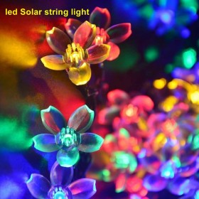 1SET 7M Multi outdoor solar light string in 50 LED string lights led solar light string fairy lights outdoor