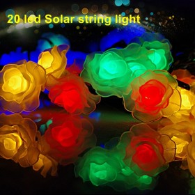 1set 20 led Solar Christmas Lights solar Fairy String Lights for Outdoor, Gardens, Homes, Wedding, Christmas Party, Waterproof