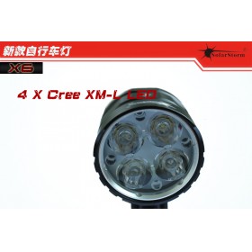 Solarstorm X6 4 X Cree XM-L2 U2 led bicycle light bike light lamps lantern flashlight