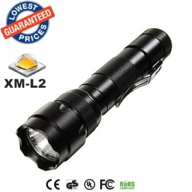 USA EU Hot sell Classic 502B 1/3/5Mode Cree XM-L2 LED tactical hunting police Flashlights Torches lamps for 18650 Rechargeable batteries