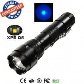 UltraFire USA EU Hot sell Classic WF-502B Cree XPE Blue light LED 1 Mode Outdoor Hunting Work lighting Flashlights Torches lamps for 18650 Rechargeable batteries