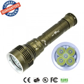 DX5 diving flashlight 5xCREE XM-L2 8000LM waterproof torch underwater 100M led flashlight for 26650 battery led flashlight torch