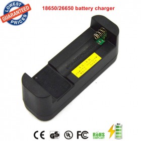 1PC 26650 3.7V Li-ion Rechargeable Battery 26650 Flashlight batteries Charger 18650 batttery charger