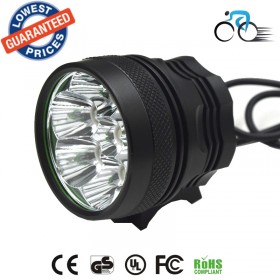 AloneFire BK-07 9800 Lumen 7 *CREE XM-L T6 LED Super bright Bike LED Bicycle Lamp Light HeadLight Waterproof Aluminum alloy 6800mah battery