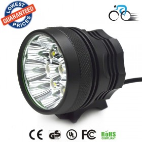 AloneFire BK-09 18000 Lumen 9 x XM-L T6 Bike Bicycle Front Light LED Flashlight 3 Mode Headlamp 9T6 Cycling Headlight Head Torch Spotlight