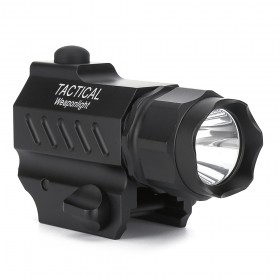 NITEKING G101 LED Tactical Flashlight 2-Mode 600LM Pistol Handgun Torch Light Weather-proof Handheld Flashlights