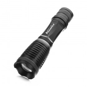Tactical Flashlight 2200LM Pistol Handgun Torch Light Zoomable Cree XM L2 Waterproof lantern LED tactical Flashlights E007 1PC