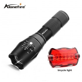 G700 Tactical Military LED Flashlight 2000 lumen XML t6 E17 5modes zoomable flashlight torches by 18650 or AAA+bicycle light