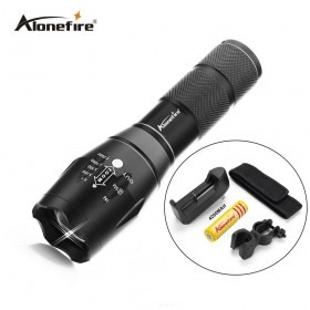 G700 5 Modes led flashlight 2000 Lumen Zoomable CREE XML T6 LED 18650 Flashlight Focus Torch Zoom Lamp Light+battery+charger+mounts