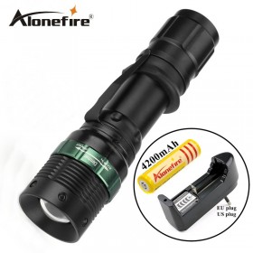 E3 1set cree led zoom flashlight Tactical torch lights Zoomable lamp lights led flashlight Headlight head light lamp