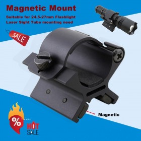 MX01 picatinny rail 25.4mm magnetic clamp laser scope mount for tactical flashlight hunting accessories shooting guns 1pc