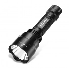ALONEFIR C8s Cree XML T6 Tactical LED Flashlight Torch light for 18650 Rechargeable battery