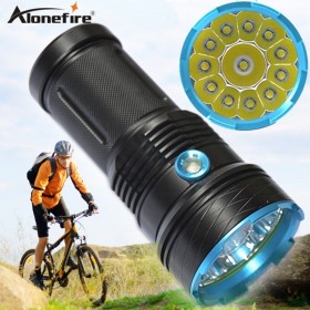 20000 lumens 12T6 LED flashlamp 12 x CREE XM-L T6 Tactical Portable Led Flashlight Hunting Lamp Flashlights Torch