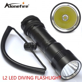 DV17 LED Diving diver flashlight CREE XM-L2 led Waterproof lamp torch underwater 50-100M