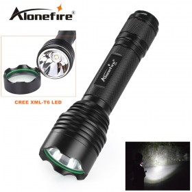 Alonefire X25 Cree XML-T6 XML T6 LED Flashlight torch lantern lanterna bike self defense camping light lamp for bicycle