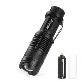 Alonefire NEW SK98s CREE XM-L2 LED Zoom led Flashlight Troch light for 3xAAA or 18650 rechargeable battery
