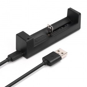 AloneFire MC001 Multifunctional USB Lithium Battery Charger for 10440 14500 16340 18350 18650 26650 Lithium Battery Quick USB Charger