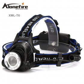 AloneFire HP79 Zoomable LED Headlight Headlamp CREE T6 led headlamp Light 18650 Head lights head lamp 2000lm XML-T6 zoomable lampe frontale BIKE light