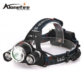 AloneFire HP83 good price 9000 Lumen 3T6 Boruit Head Light Headlamp Outdoor Light Head Lamp HeadLight Rechargeable for 2x 18650 Battery Fishing Camping