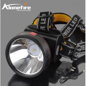 AloneFire HP96 800 Lumens LED Headlight CREE LED Headlamp 18650 Rechargeable Battery Head Light Torch Charger 2 Modes Outdoor Lamp