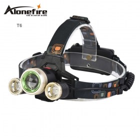AloneFire HP97 8000LM 3LED headlamp cree T6+2R5 headlight head lamp flashlight torch Lanterna