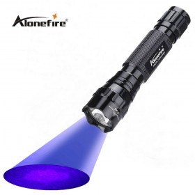 AloneFire 501B UV lamp light Handgun 395-400nm uv Flashlights Torch Light Handheld
