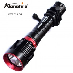 AloneFire DV31 XHP70 LED diving flashlight CREE XHP70 Underwater Flash light Lamp Torch Diving Torch Diver flashlight USE 18650 OR 26650 battery