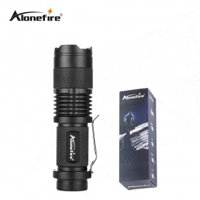 AloneFire SK68 mini flashlight 7w Torch Holder LED Flashlight lights Lamp Front Torch Waterproof Bicycle Light Bike