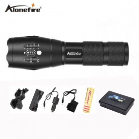 AloneFire E17 10W high-power T6 zoom LED Flashlight 18650 3800lm LED Torch XM-L T6 led Focus zoom flash light