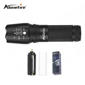 AloneFire E26 Rechargeable Waterproof 26650 Flashlight 18650 XML T6 Led Zoomable Flashlight Torch