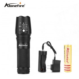 AloneFire E26 XML T6 Led Tactical Zoomable Flashlight Led Rechargeable 18650 Waterproof Torch Led flashlight