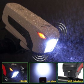 Alonefire BL01 led powerful bike light nightlight white lighting bicycle headlight for kids men women safe cycling Bicycle Cycling Led Light