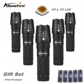 AloneFire E26 10w XP-L V6 High Power led 26650 flashlight Powerful cree v6 led flashlight tactical zoomable flashlight