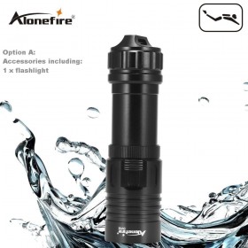 AloneFire DV32 Diving flashlight 18650/26650 LED Underwater Flashlights XM-L2 Waterproof dive light Lamp Torch Portable Lantern Lights