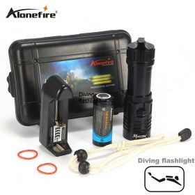 AloneFire DV32 Diving Flashlight CREE XM-L2 Underwater Waterproof Tactical Flashlight support 1x18650/26650 batteries