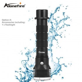 AloneFrie DV33 26650 Diving Flashlight XML L2 LED Underwater Waterproof Diver Diving Torch Flash light Lamps