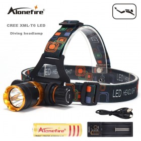 AloneFire DV41 XML T6 LED 5Mode Waterproof Scuba Diving Headlamp Underwater work Headlight Flashlight torch Light