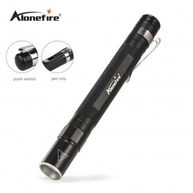 AloneFire MN23 Portable Mini Penlight CREE Q5 2000LM LED Flashlight Torch Pocket Light Waterproof Mini Torch Lamp use 2*AAA Battery