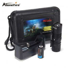 AloneFire TK100 Mini LED Flashlight Adjustable LED Torch Light 3Modes Tactical Flashlight Waterproof Portable lights Lanterna