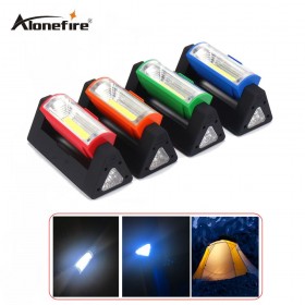 AloneFire C016 Super Bright COB LED Magnetic Work Light Flashlight pocket lamp linternas with Folding Hanging Hook for Outdoors Lighting