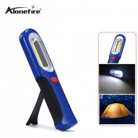 AloneFire C027 COB LED Portable Outdoor Handle work light COB Emergency Light Lamp Lantern Bottom Magnet and Clip