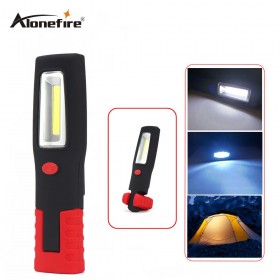 AloneFire C028 COB Work Light Torch Linternas Magnetic + Swivel Hook Camping Outdoor Lamp COB LED Stand Flashlight Torch Outdoor Handy Lamp Camping Work Light