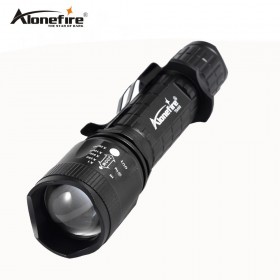 AloneFire TK400 LED Flashlight XM-L L2 Aluminum Waterproof Zoom rechargeable Tactical Flashlight Torch 5 Mode Torch Lamp