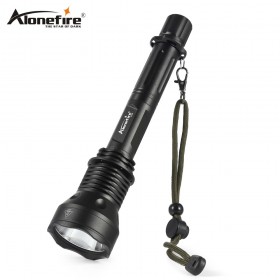 AloneFire X280 Ultra Bright LED Flashlight Detachable Rechargeable Length Adjustable Flashlight for Camping, Hunting, Fishing & Hiking