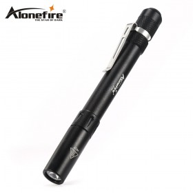 AloneFire P110 Mini Waterproof Flashlight Medical Surgical Emergency Reusable Pocket Pen Light Torch for Working Camping