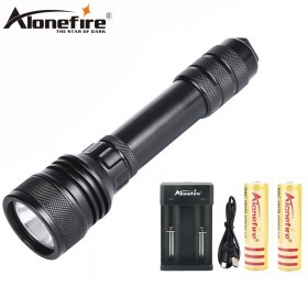 AloneFire DV48 Powerful dive torch CREE XHP50 Diving Torch Flash Light lanttern Underwater Lights