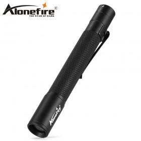 AloneFire P27 Mini zoom LED Keychain Flashlight Key Chain Portable 3Modes Keyring Light Lamp Torch