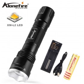 AloneFire X550 CREE XM L2 Led Flashlight Light Night Torch Ultra Bright Torch Tactical Flashlight